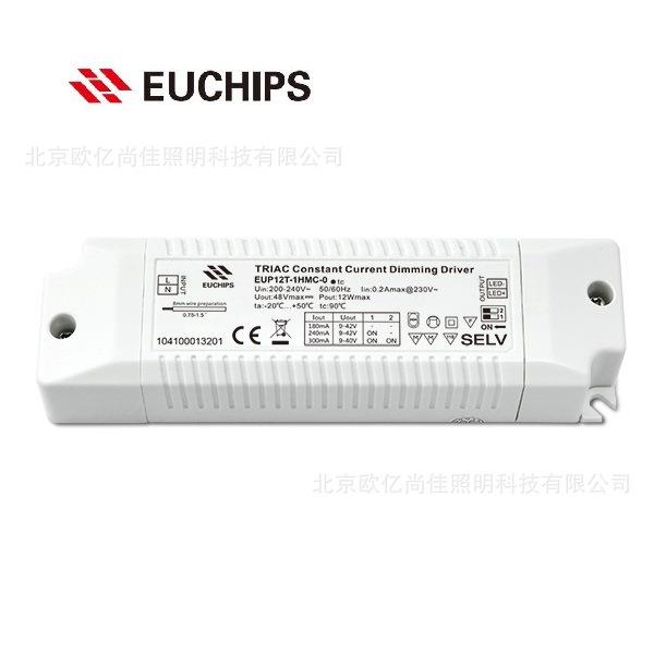 EUCHIPS 欧切斯可控硅 EUP12T-1HMC-0 350mA 12W恒流调光电源