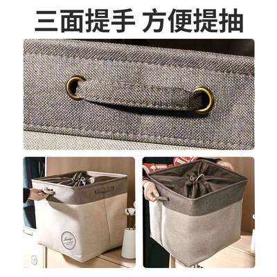 棉被冬天衣服收纳箱大容量防尘收纳袋束口布艺衣柜家用储马小