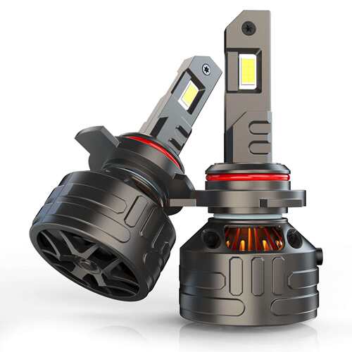 跨境新品汽车led大灯汽车灯泡改装车灯超亮V25系列H1前照灯总成