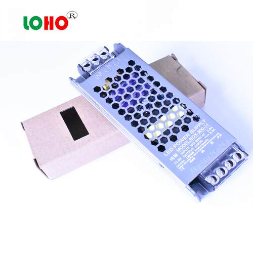 高端12V24V48V200W长条超薄开关电源24V12V200W工控设备LED电源