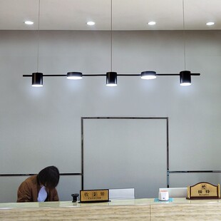 餐厅吊灯创意个性吧台吊灯商场收银台美甲美容店S工作室办公室灯