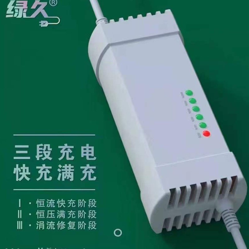 电动车充电器48v60v72v爱玛雅迪新日小刀智能脉冲电瓶三轮车通用