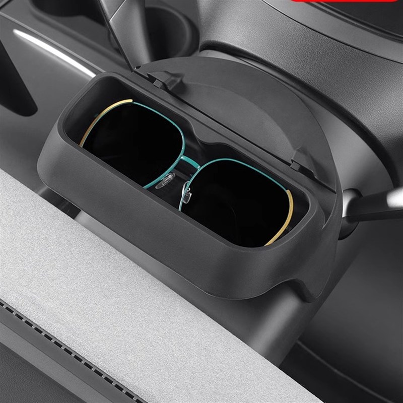 适用特斯拉Model3/Y方向盘手机架眼镜盒焕新车载导航支架储物配件