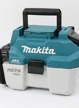 日本makita牧田DVC750LZ工业吸尘器家用肩背带18V无刷充电吸尘器