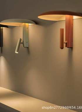 跨境北欧设计师壁灯卧室床头阅读酒店客厅书房工程led万向调角