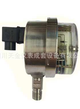 红旗不锈钢抗震电接点压力表YXC-100BFZ磁助式电接点径向耐震压力