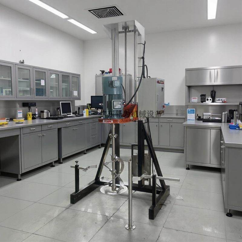 深圳厂家皮革涂饰剂混合设备皮边油高速搅拌机小型液体分散机