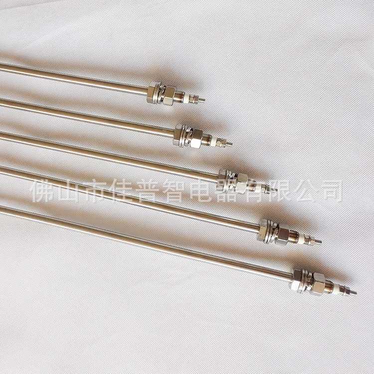 供应高温干烧发热管 电烤箱加热管模具工业加热棒 双头直型电热管