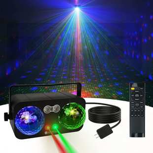 12W RGB Sound Activated Stage Light,LED Party Lighting