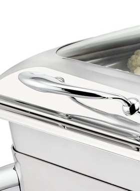 SUNNEX热娜亚系列方形餐炉布菲炉5.5升 合金腿保温炉早餐炉W35300