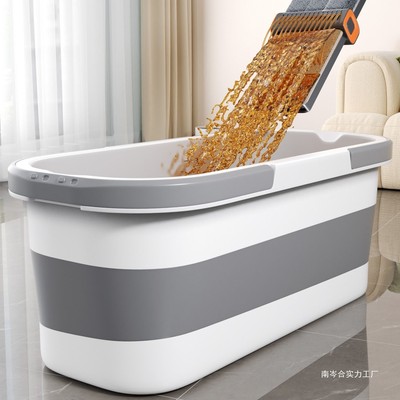 佳鸿吉可折叠拖把桶长方形拖地拖布桶洗车刷地板挤水桶单桶沥水盆