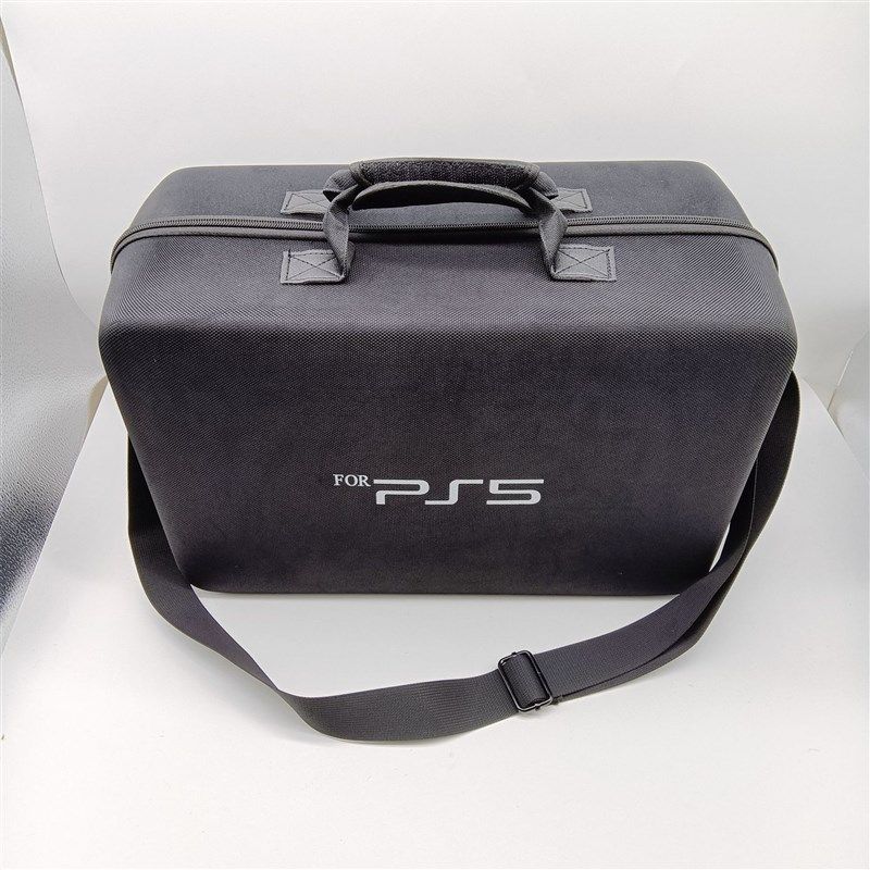 ps5收纳包带logo双层加厚游戏主机保护手提箱手柄配件 全收纳整理