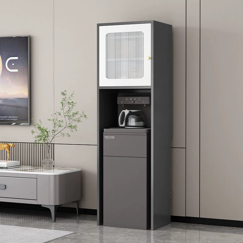 茶吧机上方置物架客厅餐边柜饮水机柜多层储物收纳柜扫地机器人柜