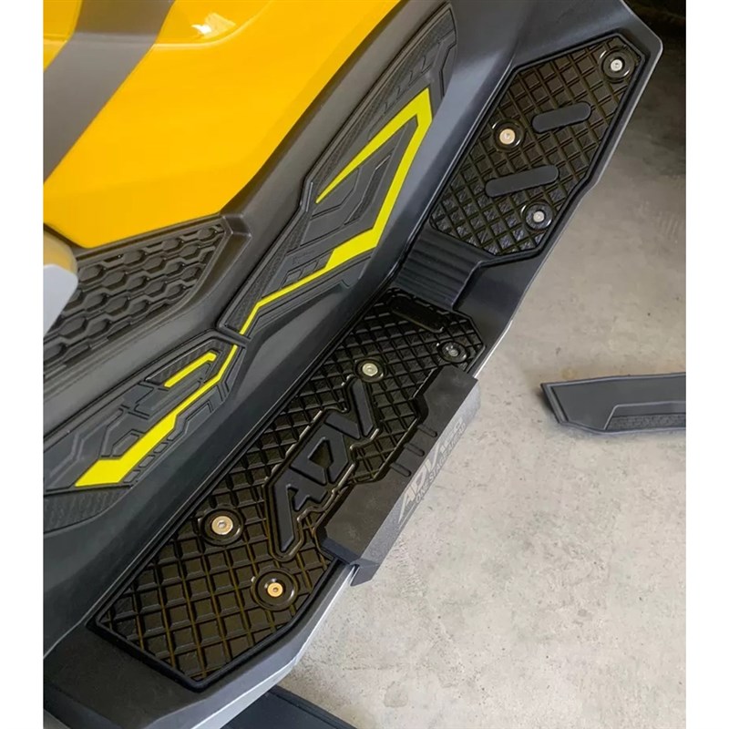 现货适用于本田ADV160铝合金脚踏板机车改装件踏板装饰件防滑脚垫