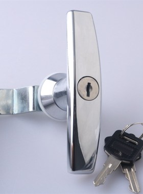 MS302DK-1柜门把手锁户外电箱电柜门手柄锁机箱机柜门执手柜门锁