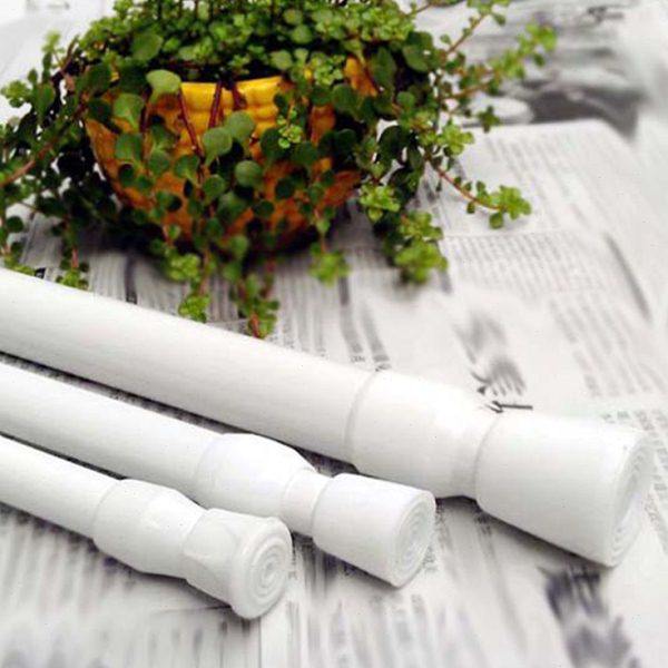 多功能伸缩杆短帘浴帘杆晾衣杆窗帘杆免打孔撑杆免安装毛巾杆,居家布艺,窗帘杆/罗马杆,淘宝优惠券,粉丝福利购,淘宝优惠卷