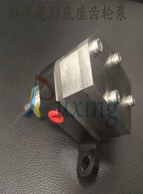 静电涂装机卧式安装5CC油漆齿轮泵浦菱形不锈钢底座DISK旋杯油泵