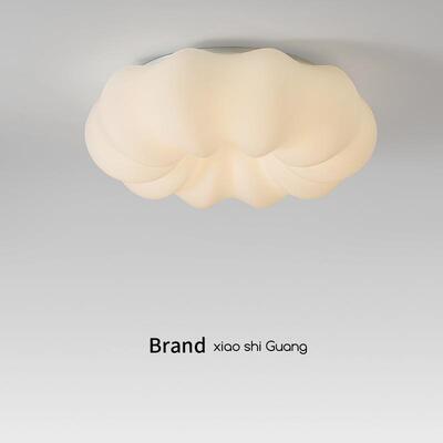 奶油风灯具儿童房云朵男孩女孩房间护眼南瓜灯主卧室公主房吸顶灯