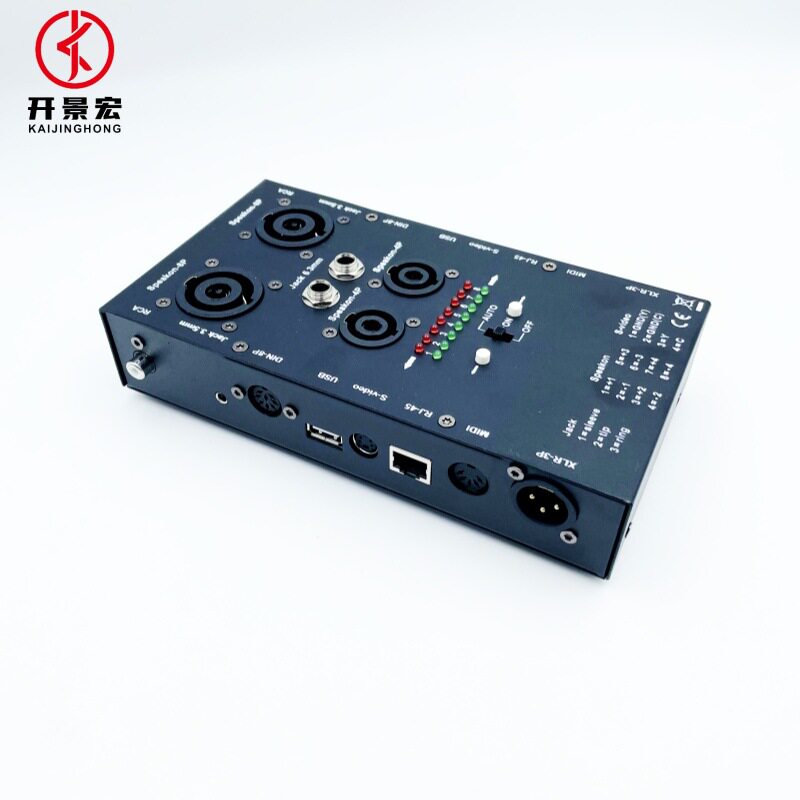 多功能测线仪音频测试器卡侬信号测线仪HDMI网络通断测量测线盒