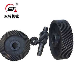 供应混砂机配件 齿轮高速轴减速箱总成 S114混砂机配件辗轮刮板