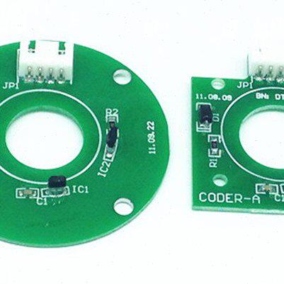 电梯配件/展鹏门机编码器/CIR-CODER-A VER1.2 VER1.6/圆形/方形