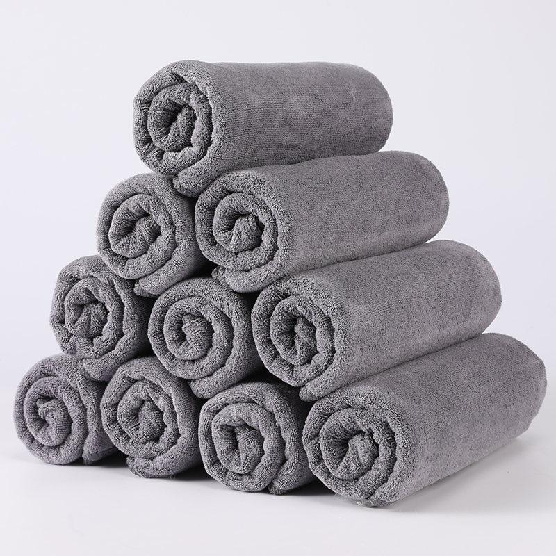 美容院毛巾包头专用美发理髲店乾发巾加厚I吸水柔软不掉毛定制log