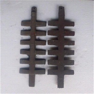 家用暖气炉铸铁炉箅子炉桥炉条锅炉炉排配件炉齿炉底