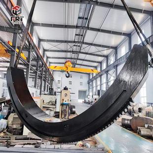 大型非标大模数分段齿圈20crmnti加工环形锻件性能稳定耐磨性强