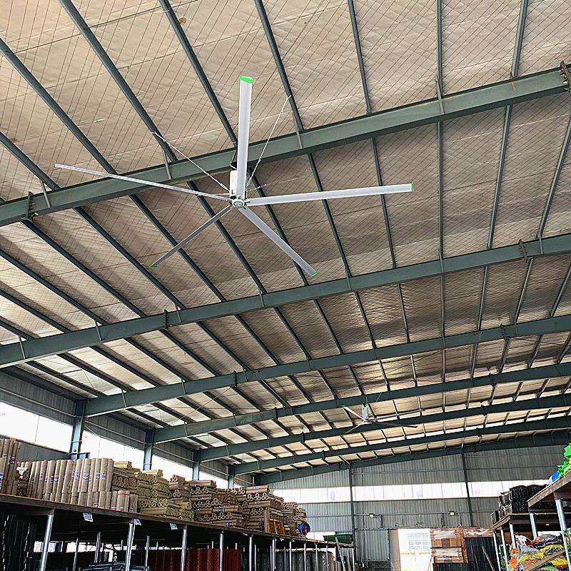 厂家工业大吊扇单台覆盖面积1400平方米仅1.5KW 大型工业吊扇