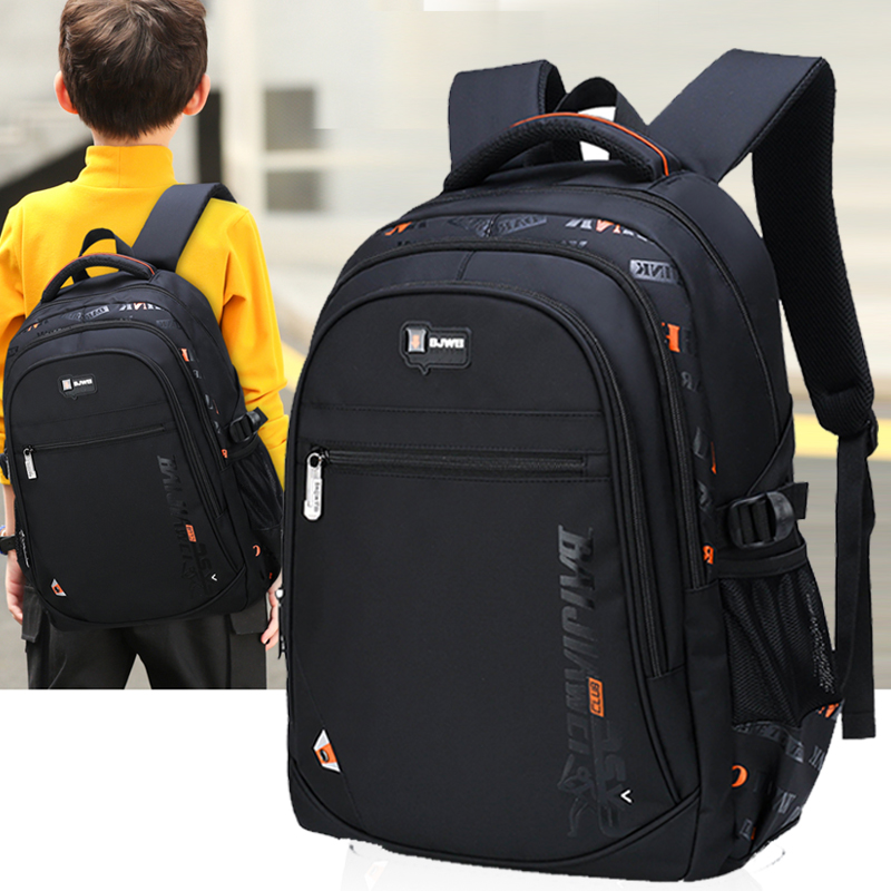 新款小学生初中生书包男r四五六年级高中男生减负防水护脊双肩背