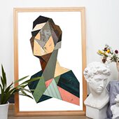 展示美术生廊榉木画框美术盘楼绘岳广告画架美术作画框酒店画专用