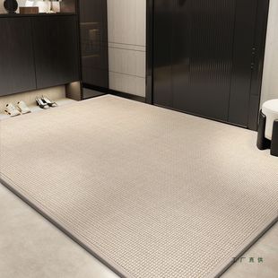 2025新款入户门地垫编织门垫入户进门地毯客厅门口脚垫满铺可定
