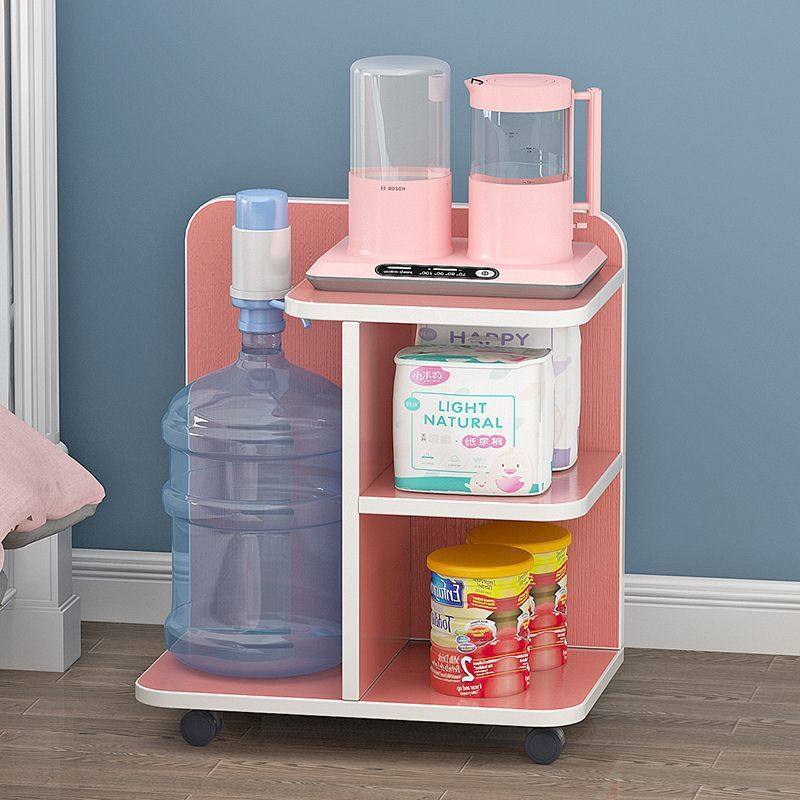 恒温调奶器小桌子带娃ins风沙发边几客厅带轮多功能茶台,收纳整理,家用收纳手推车,淘宝优惠券,粉丝福利购,淘宝优惠卷