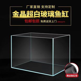 水陆两栖生态缸超白缸金晶玻璃鱼缸小型微景观雨林缸乌龟造景缸新