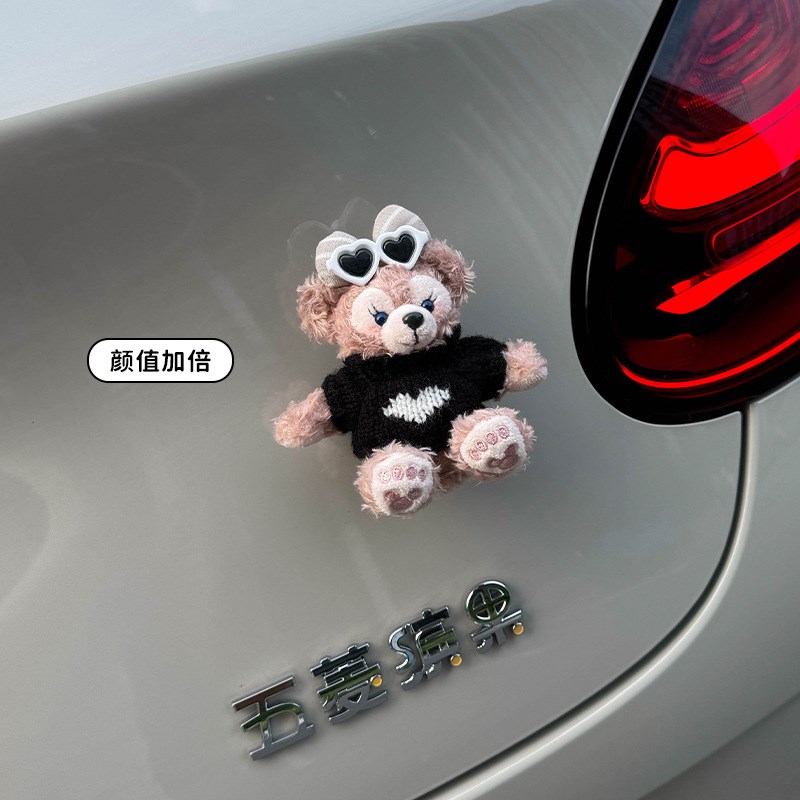 可爱雪莉玫车载纸巾盒p汽车后排座椅背高级感车内纸巾袋收纳女高