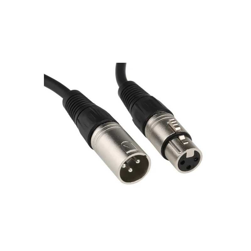 欧时电子RS PRO XLR卡侬线10米 742-4517 3针XLR母座转 AV音频线