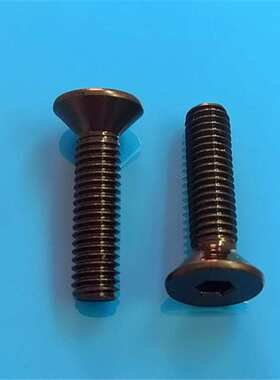 FCM6*25黑色 高硬度沉头内六角机丝 运动器材家具螺丝 厂家直销