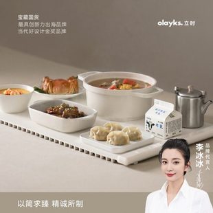 olayks立时暖菜板折叠家用厨房餐桌式热菜保温板饭菜桌垫加热神器