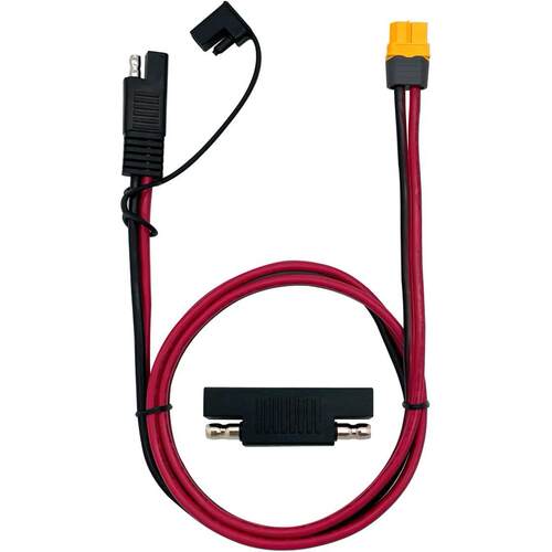 SAE 至 XT60 连接器线 12AWG 太阳能发电机便携式电源站太阳能板
