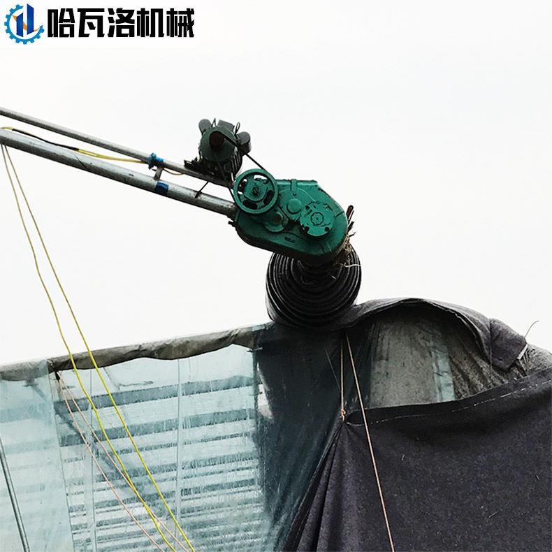 哈瓦洛防火保温被卷帘机 加强型卷帘机减速机 温室大棚卷帘机北京