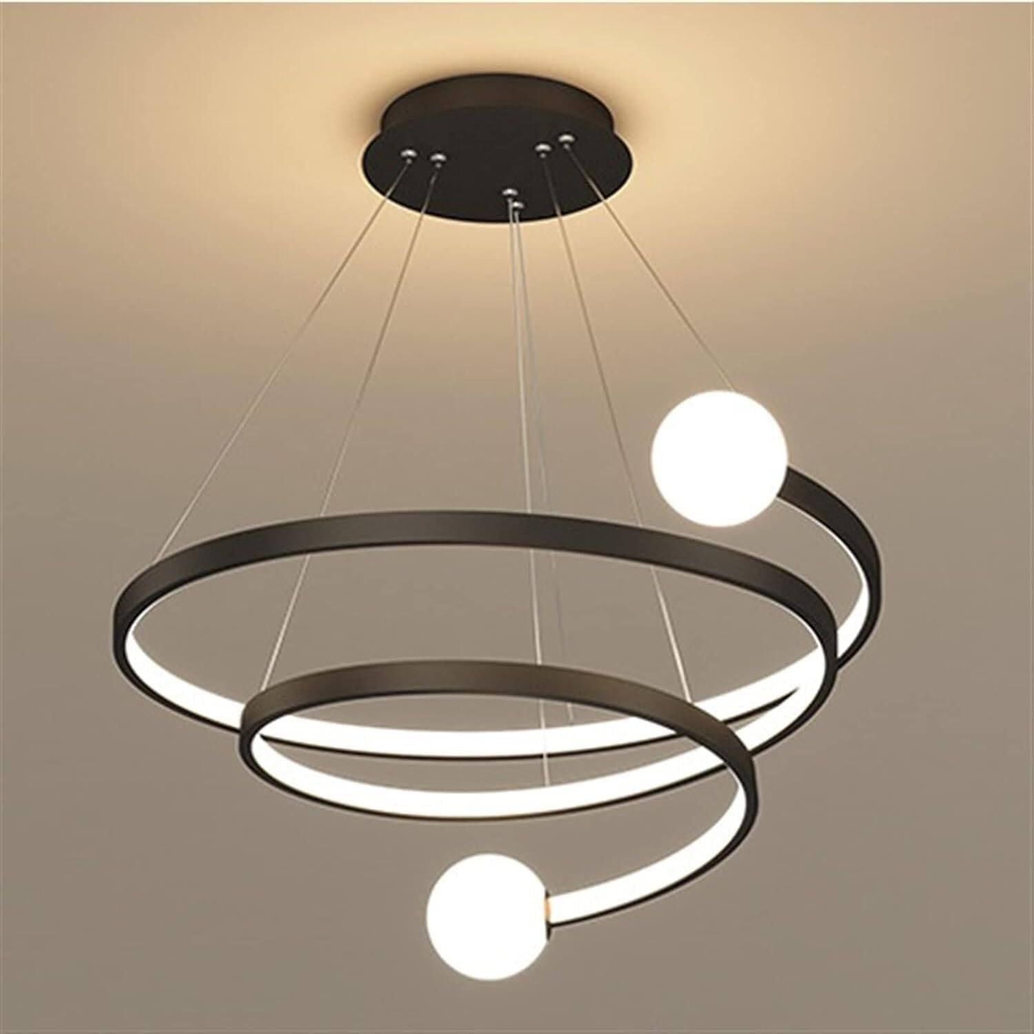 LED无极调光遥控亚克力吸顶灯