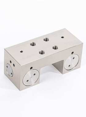 CP常开型滚珠气压钳制器单缸夹紧型配件直线导轨滑块制动器