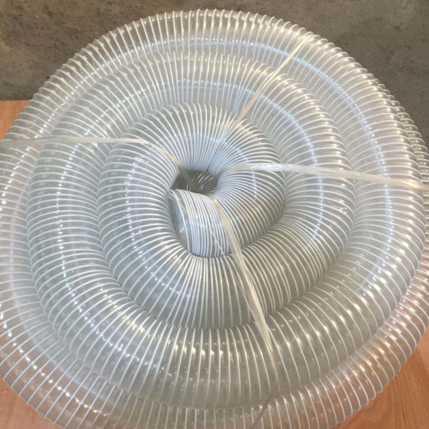 红丹木工机械通风管PVC胶管木工吸尘器吸尘管