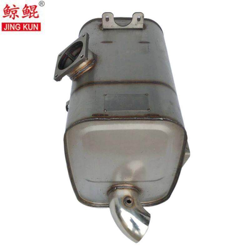 厂家直销国六J6P470消声器带三元无含量消声器陶瓷三元催化总成