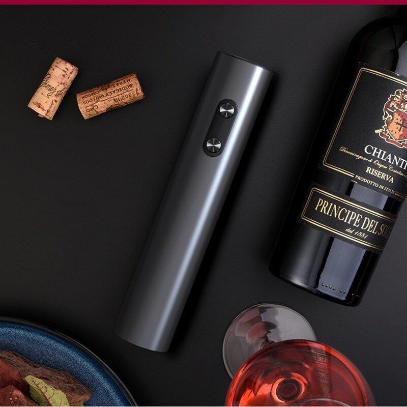 电动红酒开瓶器家用葡萄酒瓶起子自动开启红酒塞开酒X神器礼盒套