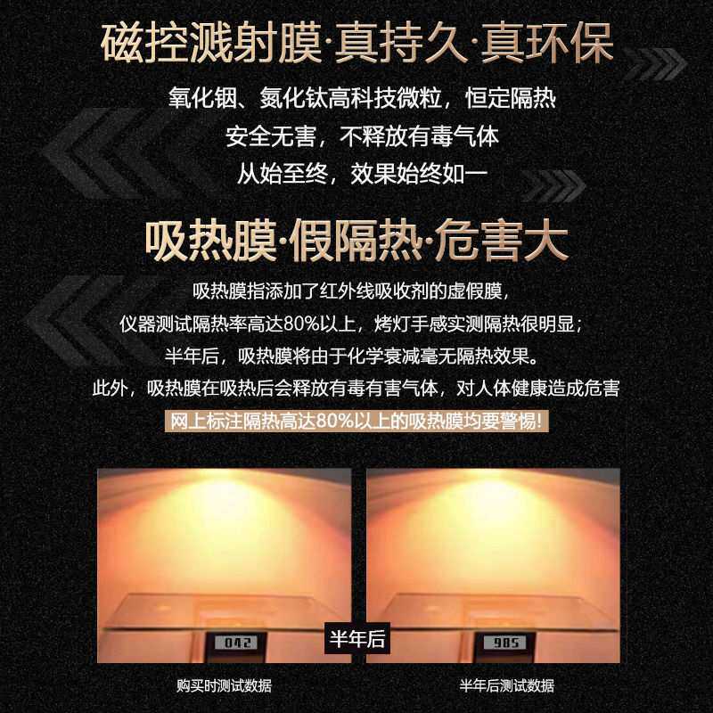 威固V-KOOL新能源纳米陶瓷膜 V90 PRO汽车贴膜玻璃膜隔热膜防晒膜