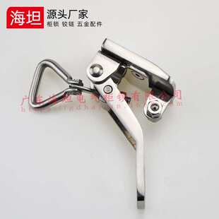 304不锈钢弹簧机械设备门搭扣酒店设备箱柜工具箱大号锁扣