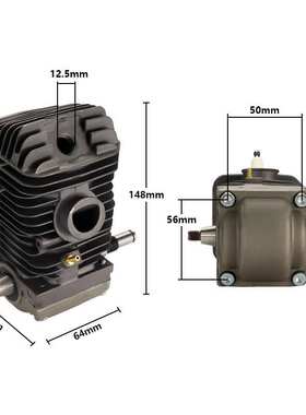 新款 MS250 42mm动力总成气缸总成链锯发动机马达气缸活塞曲轴