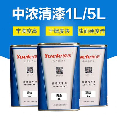 悦乐汽车漆清漆油漆亮油高光高硬度光油罩光快干清漆透明木器漆