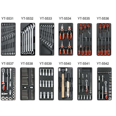 ATO/易尔拓 177件套6抽屉工具车托盘组套 YT-55300 177件套 1辆